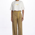 Pantalone lino/cotone tinto capo MOD.0188 TERRA aspesi 