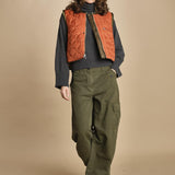 gilet reversibile in nylon e ecopelliccia JENSA CBA COMBO bellerose 