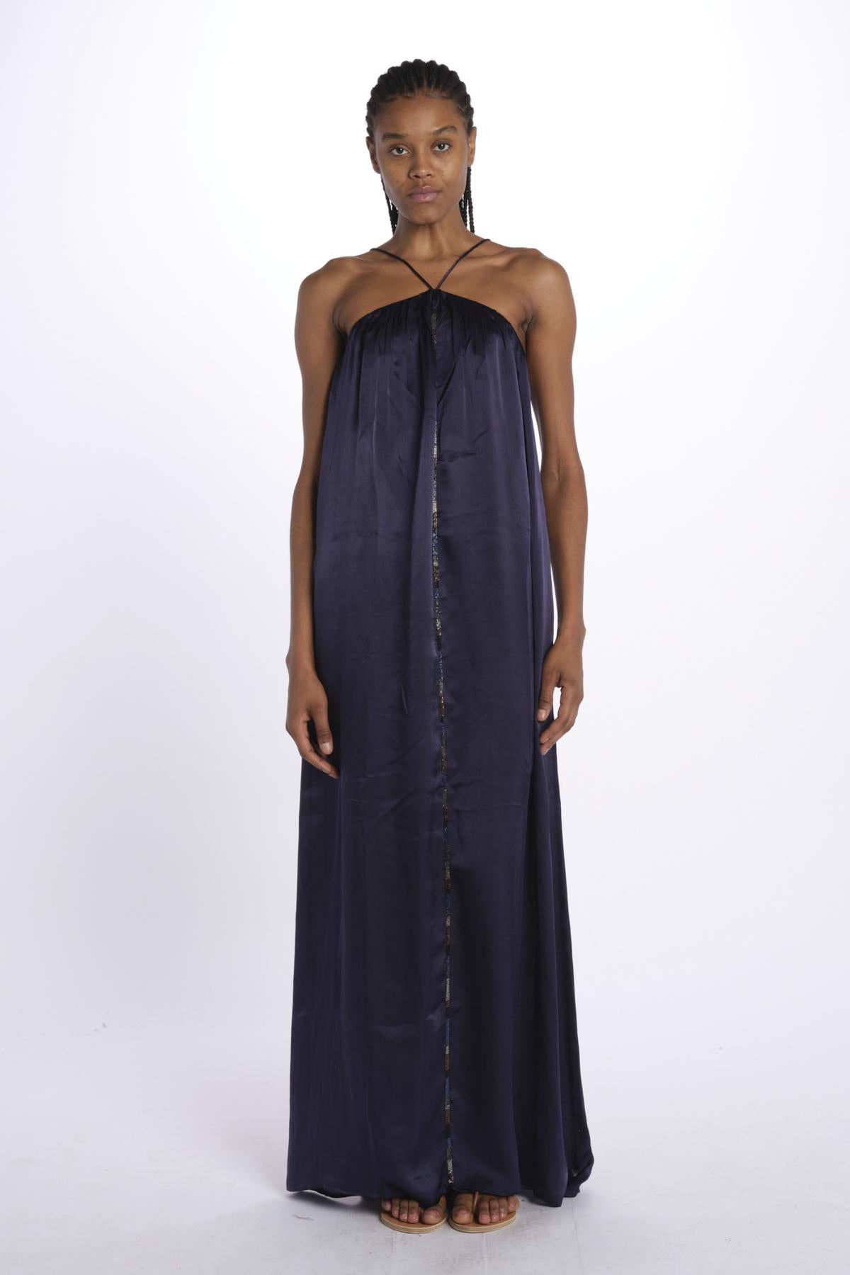 MED 3 DRESS BE24546 NAVY milaura 