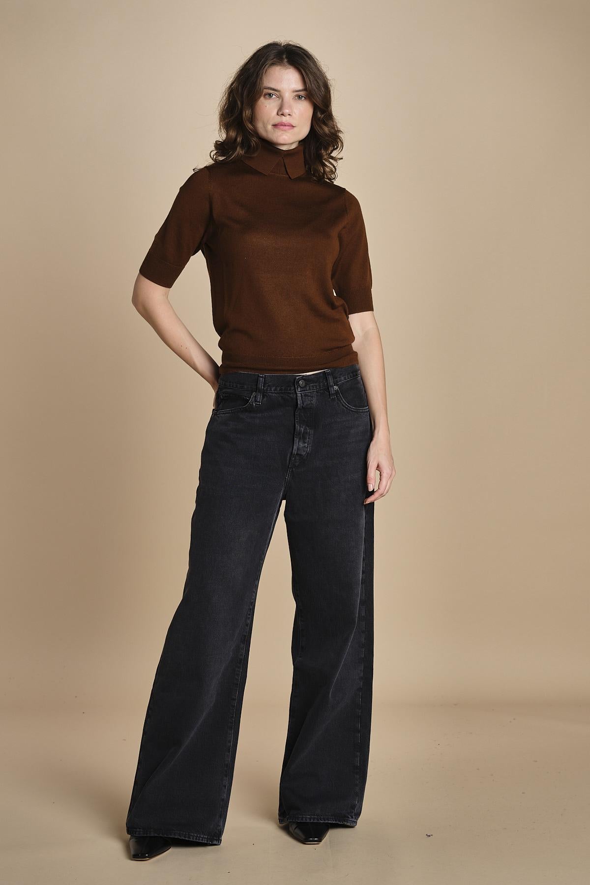 polo manica corta PERRY KNIT BLOUSE 089 herskind 