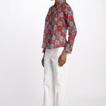 Camicia FLEUR SX7522 4F16 terre rouge 