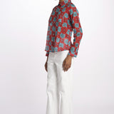Camicia FLEUR SX7522 4F16 terre rouge 