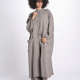 spolverino in tessuto diagonale U3049B BEIGE dusan 