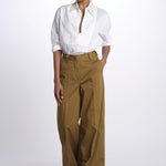 Pantalone ALMA palazzo ALMA T0194 TURTLEDOVE the latest 