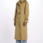 Trench lungo IO111146 BE455 ivy oak 