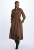 BALDO silk dress with ribbing
