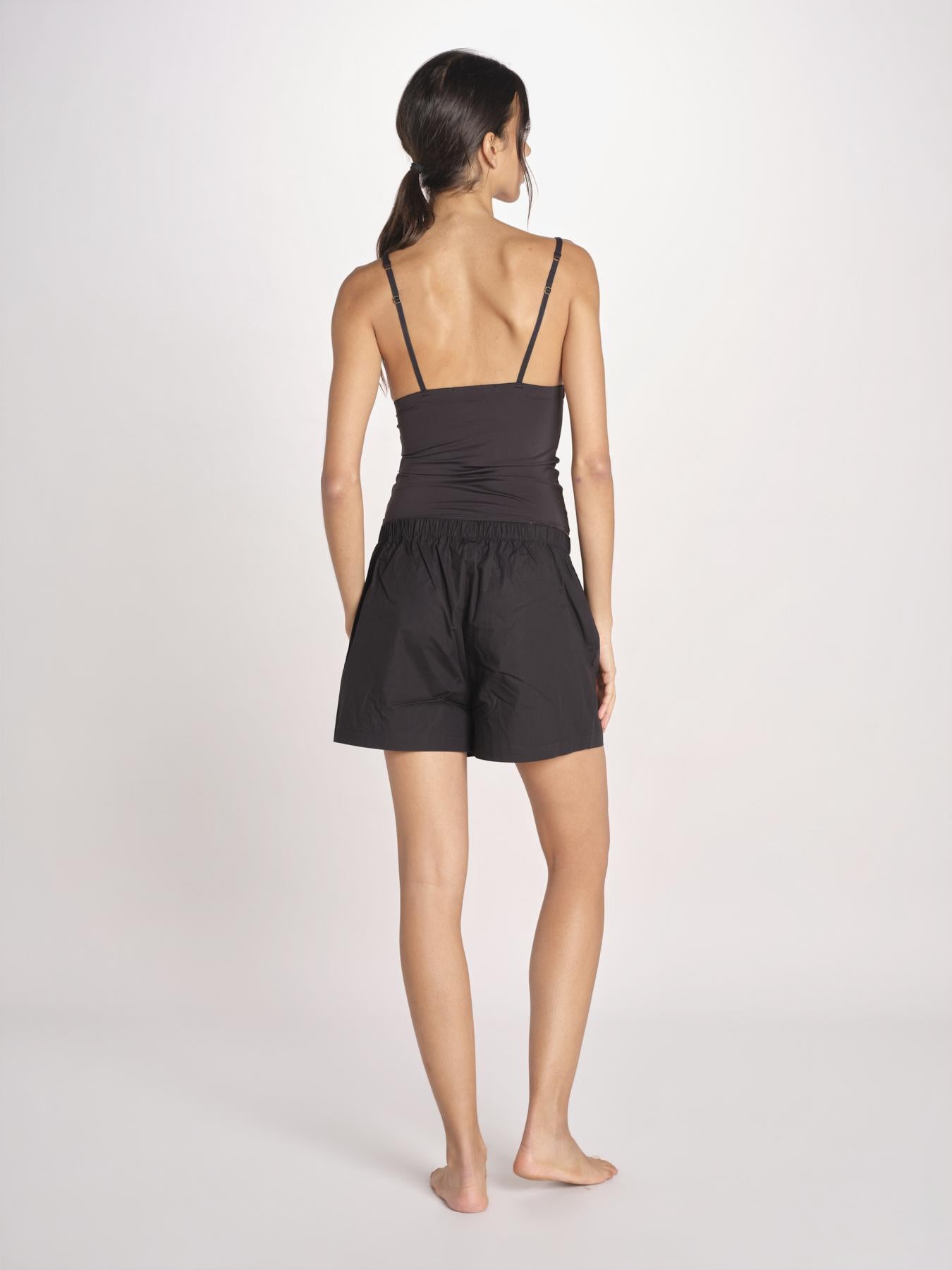 top in satin e pizzo BRIA L25103246 BLACK 900 love stories 