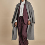 TILIA giacca un bottone tela lana 5EVA01-V02301 BORDEAUX vanessa bruno 