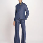giacca guro in denim BIRGIT 33116 855 684 quelledue 