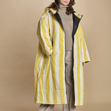 piumino lungo. 90110 MONACO RIGHE sittingsuit 