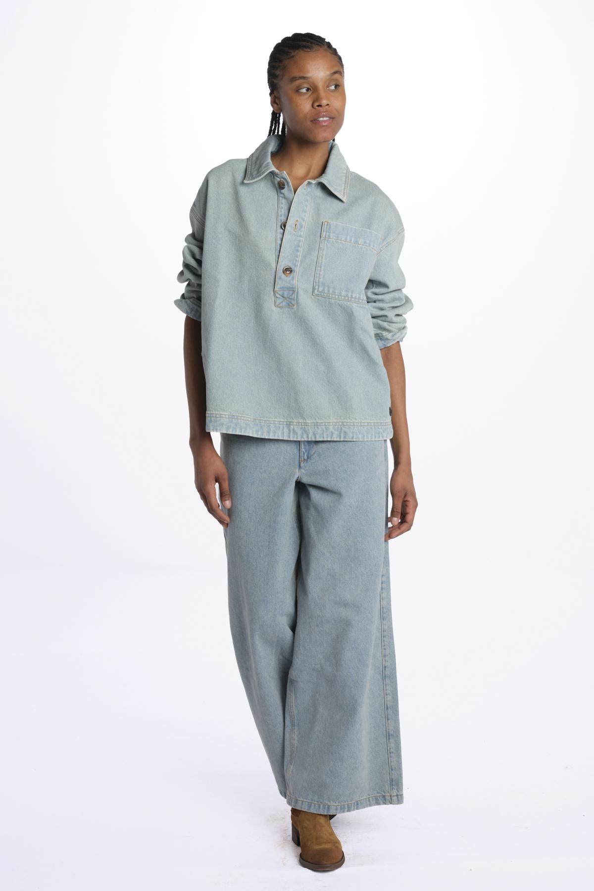 AUSTIN blusa denim over CHE1647AUSTIN BLE4925S soeur 