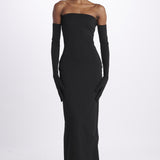  TULLIAMAXIDRESS BLACK solace 