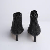 Stivaletto intrecciato 9506 NERO milaura 