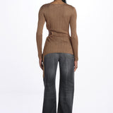 Top maglia con buco DRAC BRONZE ba&sh 
