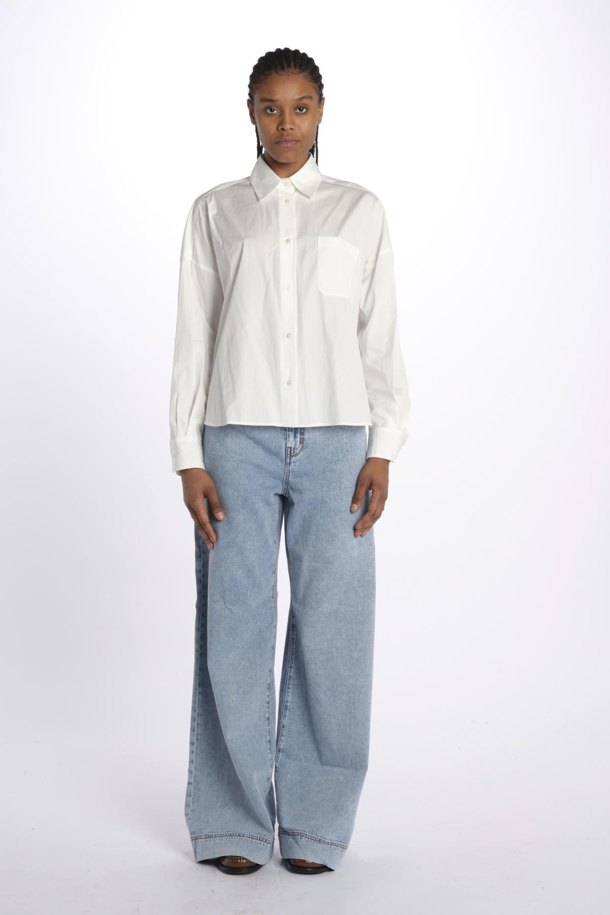 Camicia AUREO 2515111071600 001BIANCO weekend maxmara 