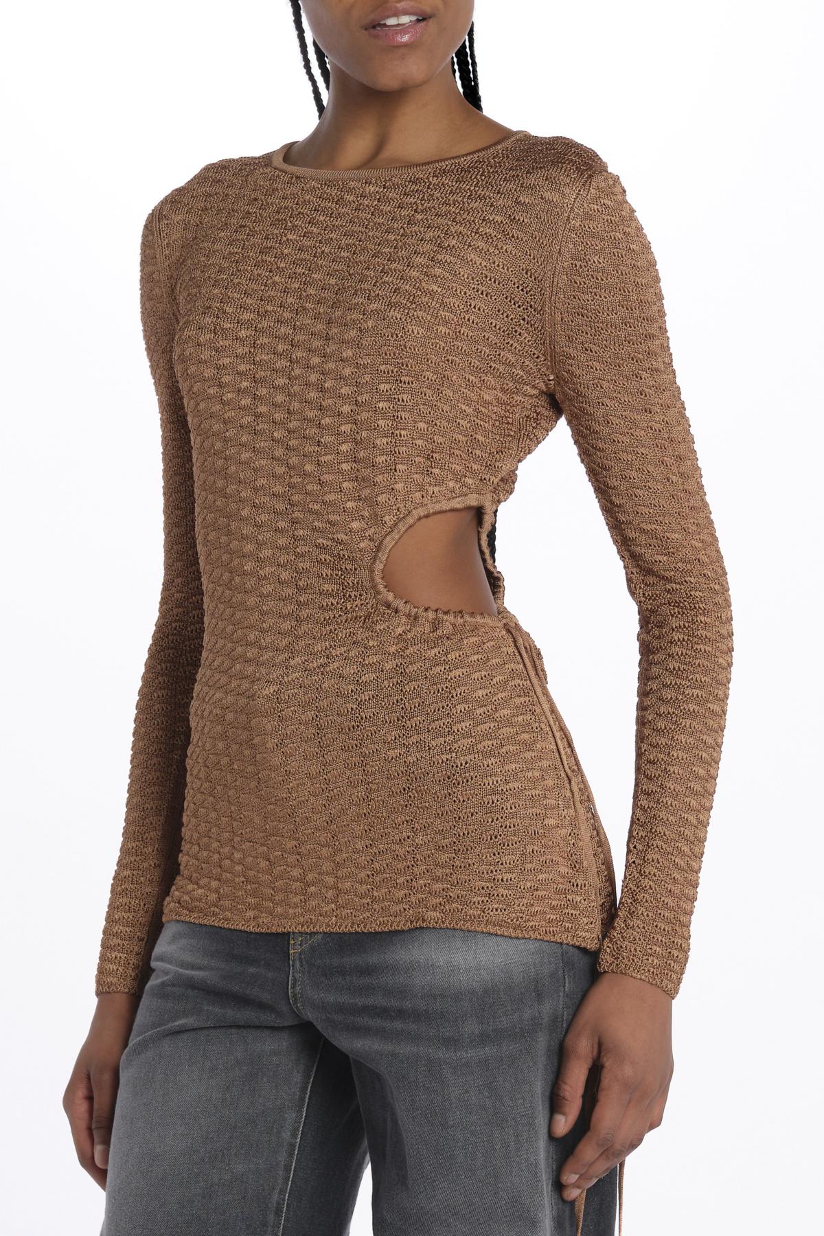 Top maglia con buco DRAC BRONZE ba&sh 