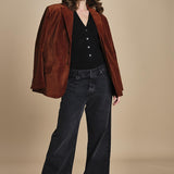body scollo a v in merinos ANDERSON KNIT BODY BLACK herskind 