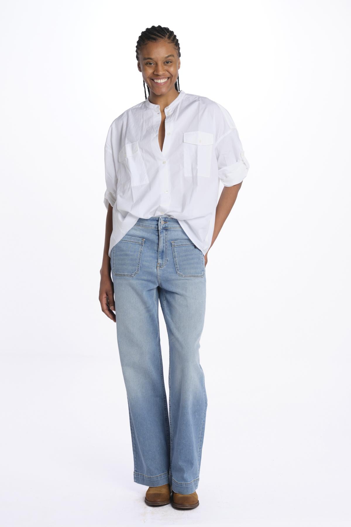 Camicia KETTY uomo collo guru+tasche KETTY P1793 010 bellerose 