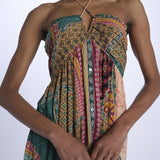 Abito FRAN lungo patch FRAN MULTICOLOR ba&sh 