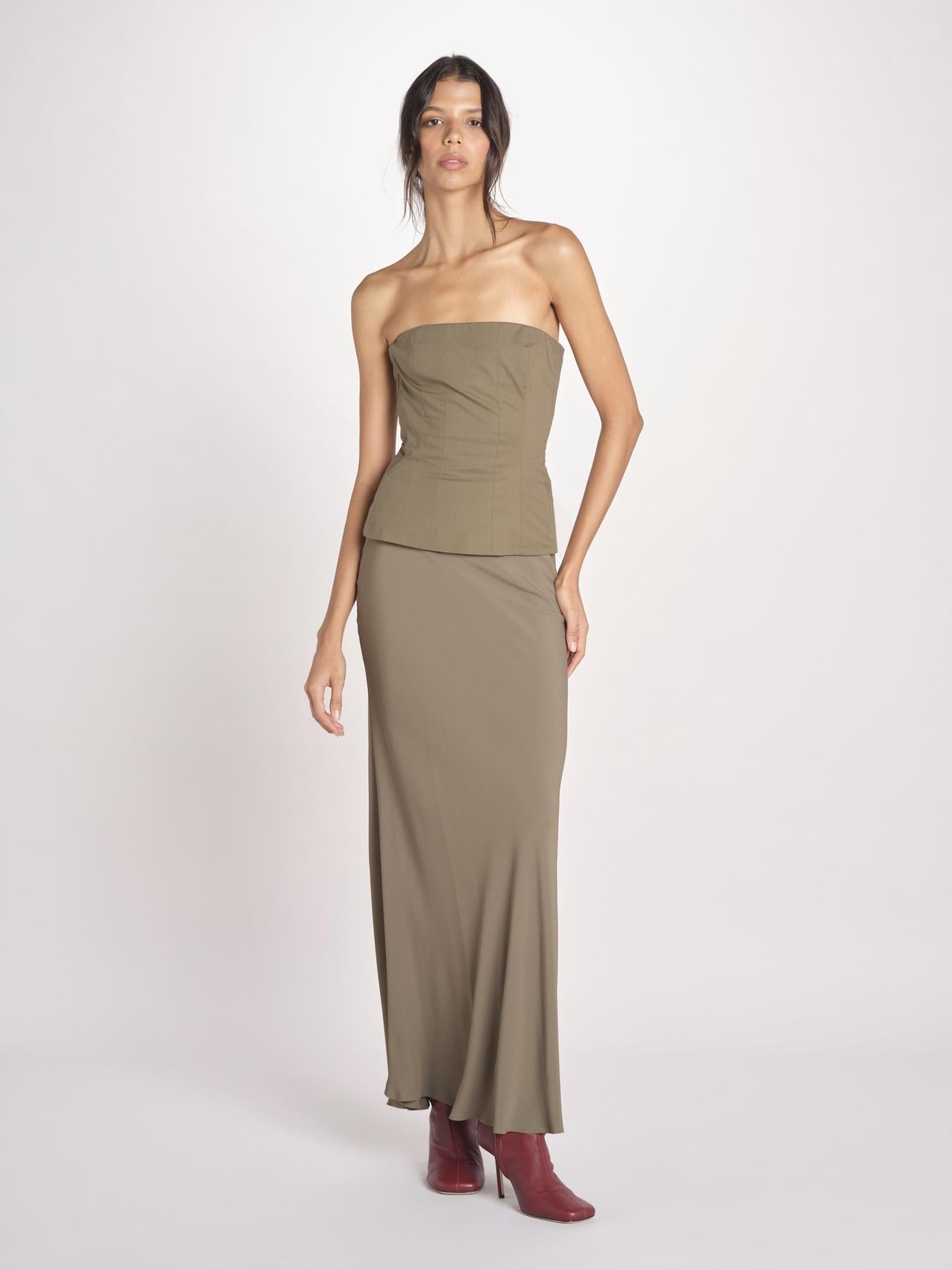 gonna lunga in seta 40702-412 MILITY 69 federica tosi 