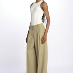 Pantalone over fluido 7207 29011 700 pomandère 