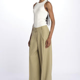 Pantalone over fluido 7207 29011 700 pomandère 