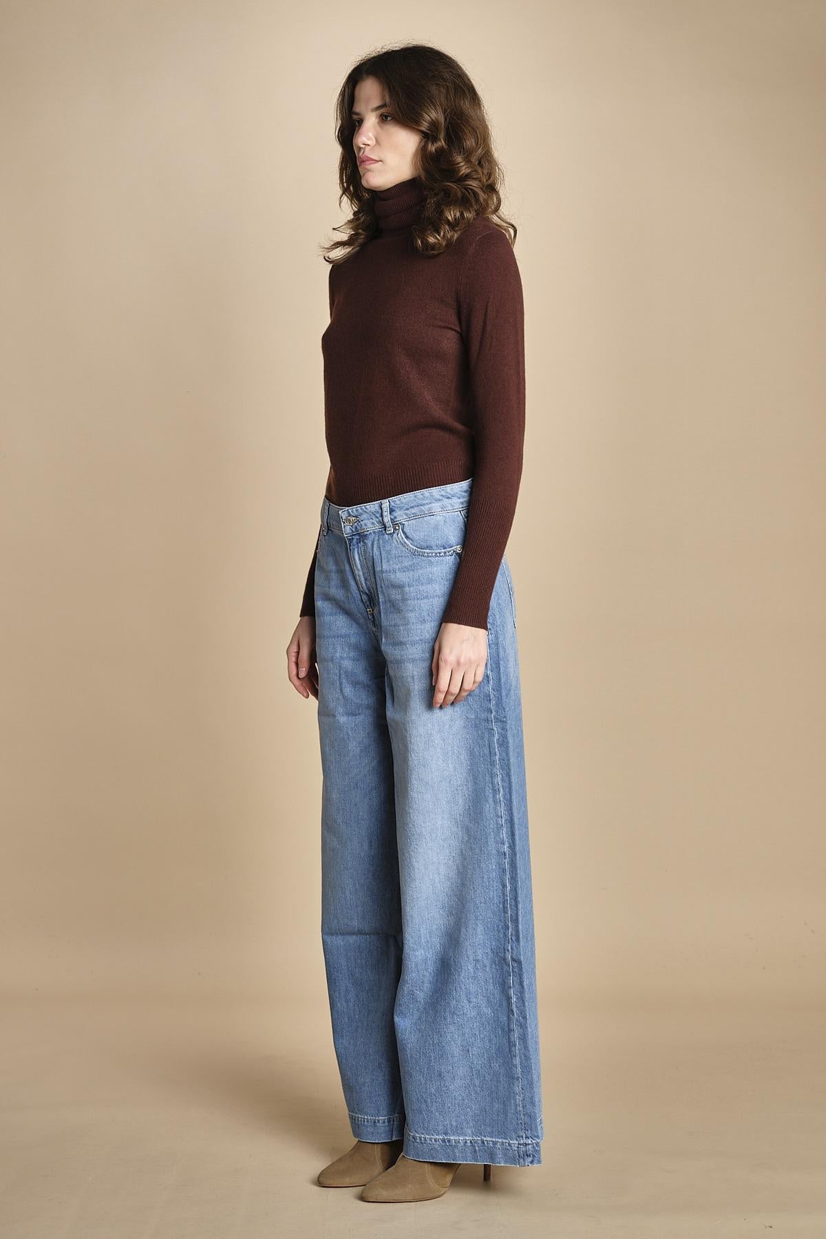 denim over MUSC LIGHT USED BLUE ba&sh 
