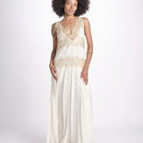 abito lungo con pizzo DOMENICA IVORY mes demoiselles 