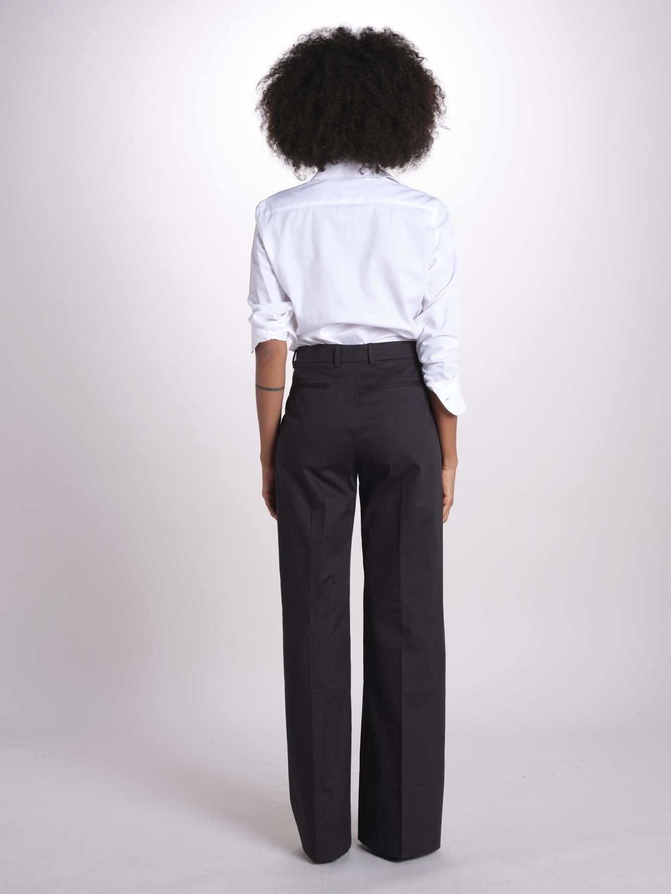 pantalone dritto in cotone MELODY 684 54 115 quelledue 