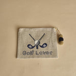 GOLF LOVER  pochette piccola GOLF LOVER C25PO892 BEIGE benaras soleil 