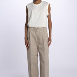 Pantalone elastico con pences PASS STONE sofie d'hoore 