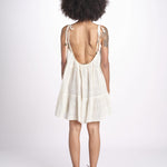 mini abito con spallina MIRABELA MINI WHITE christianzen 