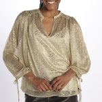 Camicia stampa oro CURTIS GOLD ba&sh 