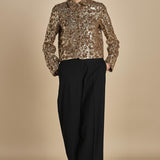 giacca corta in paillettes L0245265 M301 n21 