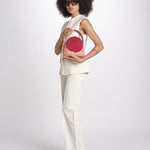 Borsa cerchio GUNTER 26RGUN01 NATURAL RED destree 