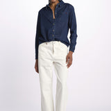 STACY  chemise jeans leggera ls 09 sh by fam. STACY INDIGO fam 