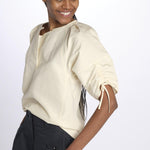 Camicia SHIRRED manica sbuffo 21640LCO GARDENIA phillip lim 