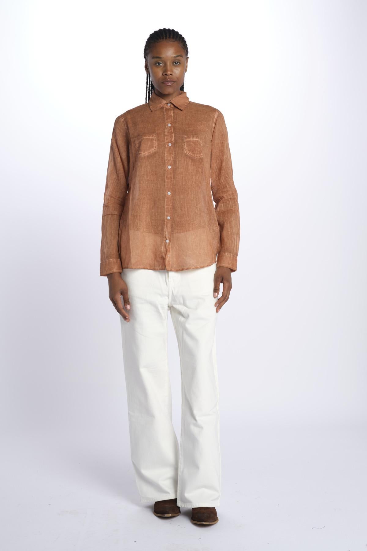 Camicia ZAGG KS1002 503 terre rouge 