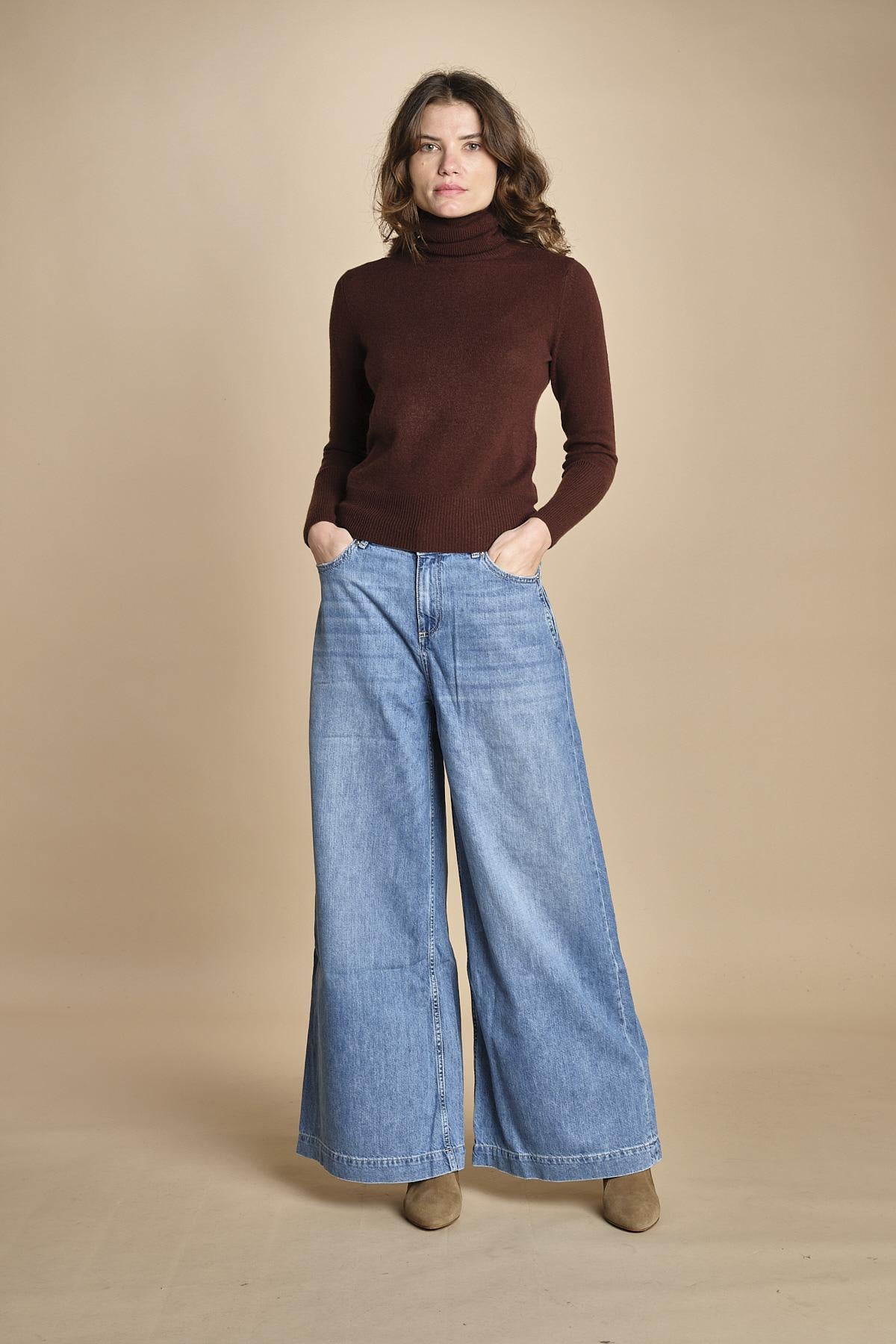 denim over MUSC LIGHT USED BLUE ba&sh 