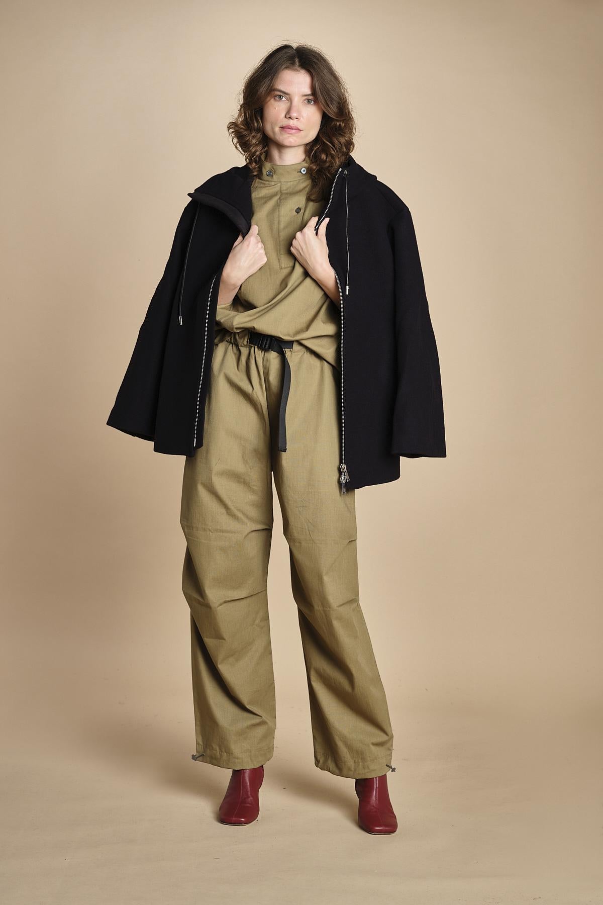 pantalone cargo CARO SNM MILITARY GREEN studio nicholson 