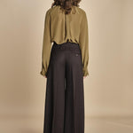 pantalone over con nervature in gabardine ORIANA 540339 11 quelledue 