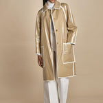 impermeabile profilato AW22MO1-COL LY93 BEIGE martin grant 