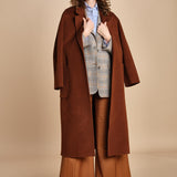 pantalone over con nervature in gabardine ORIANA 540339 26 quelledue 