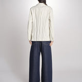 Blazer 3 bottoni gessato 0973 22042 NATURALE aspesi 