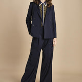 camicia con collo e polsi a contrasto CR_3069T OLIVE bodice 