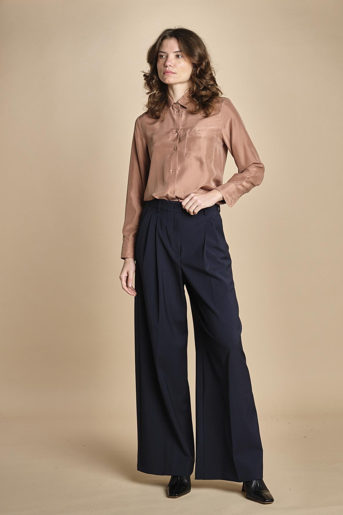 camicia uomo in seta PAMIR 2525116012600 019 weekend maxmara 