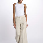 Pantalone SERENA misto lino 4 tasche SERENA TMLS06 182 ps don't forget me 