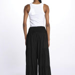 EMILE pantaloni con balze EMILE NOIR laraethnics 