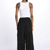 EMILE pantaloni con balze EMILE NOIR laraethnics 