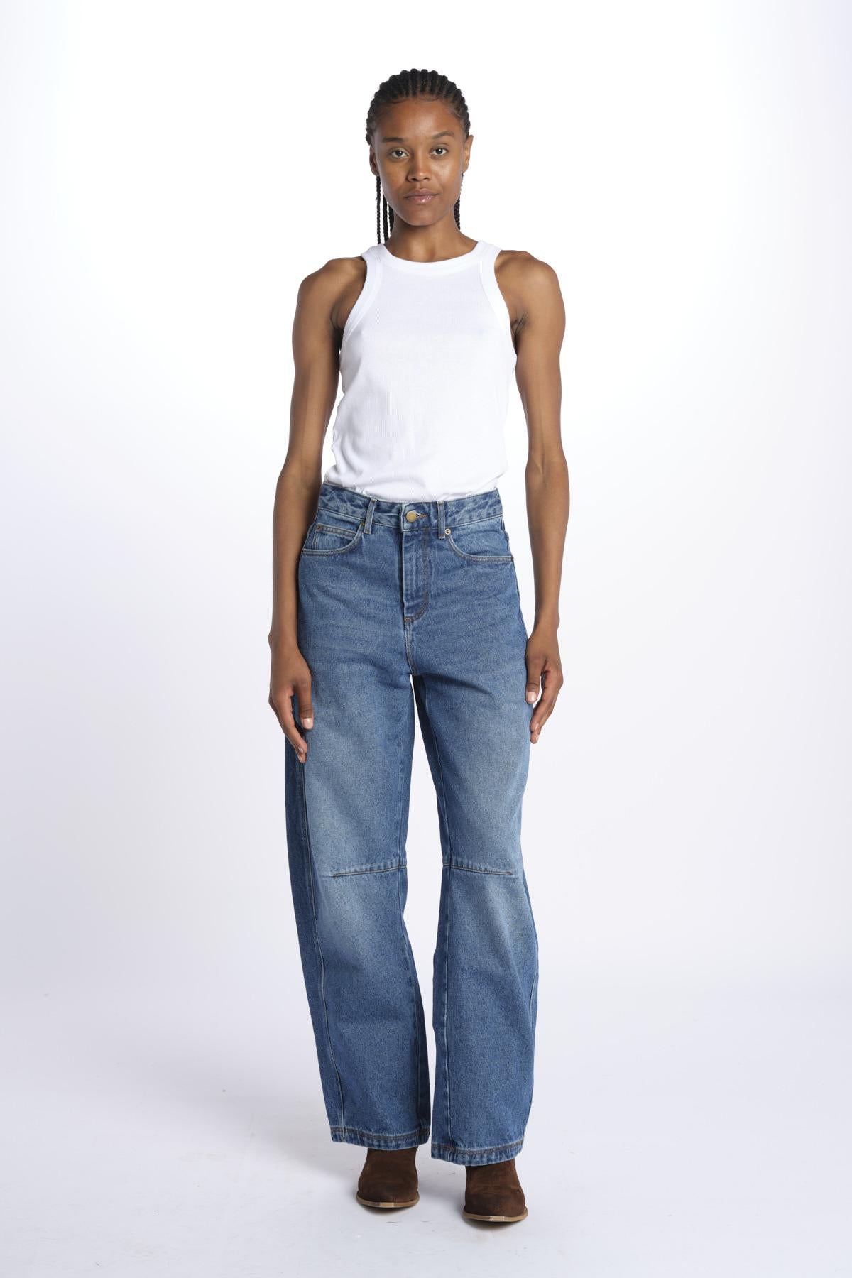 ELIOTT pantalone con cucitura JEA1613ELIOTT BLE0125S soeur 